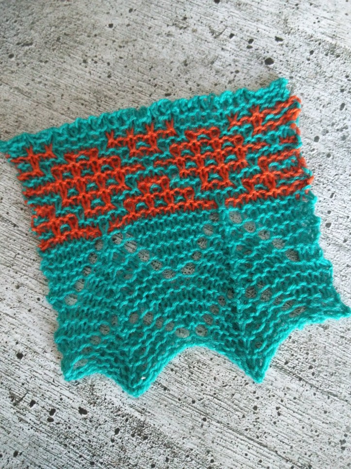 Mosaik Muster Stricken Steinbach 5