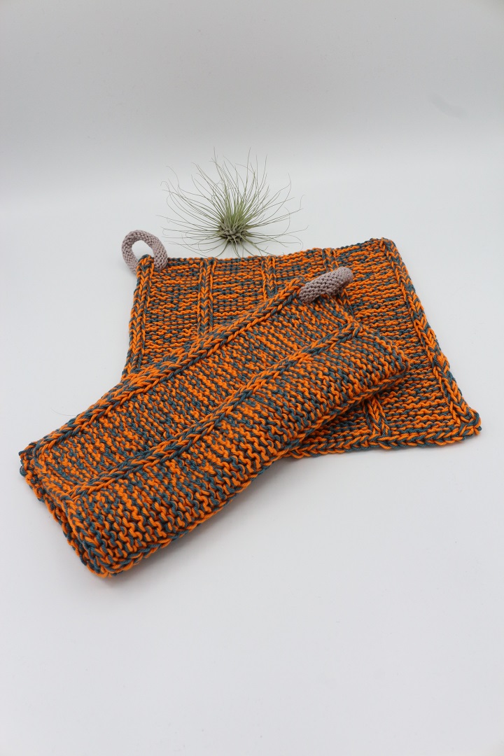 Gestrickte Topflappen (2)