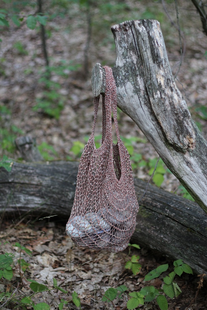 Gestricktes Einkaufsnetz (2)