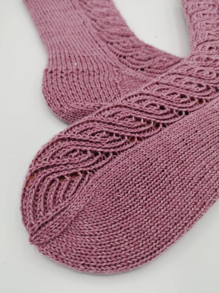 Finnische Socken stricken (2)