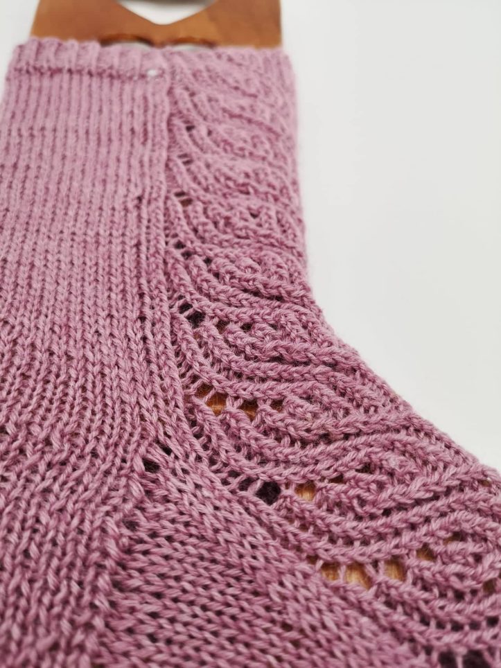 Finnische Socken stricken (8)