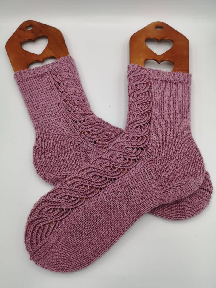 Finnische Socken stricken (9)