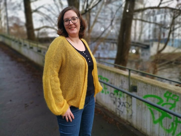 Lotte Cardigan stricken Imke von Nathusius