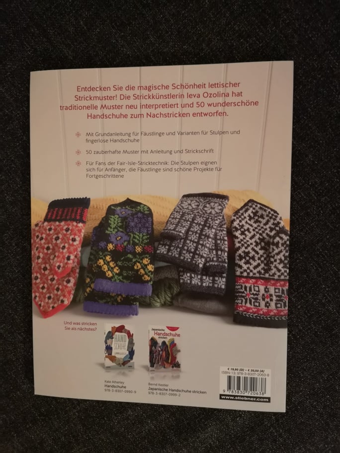 Rezension Lettisch stricken Handschuhe Stulpen (7)
