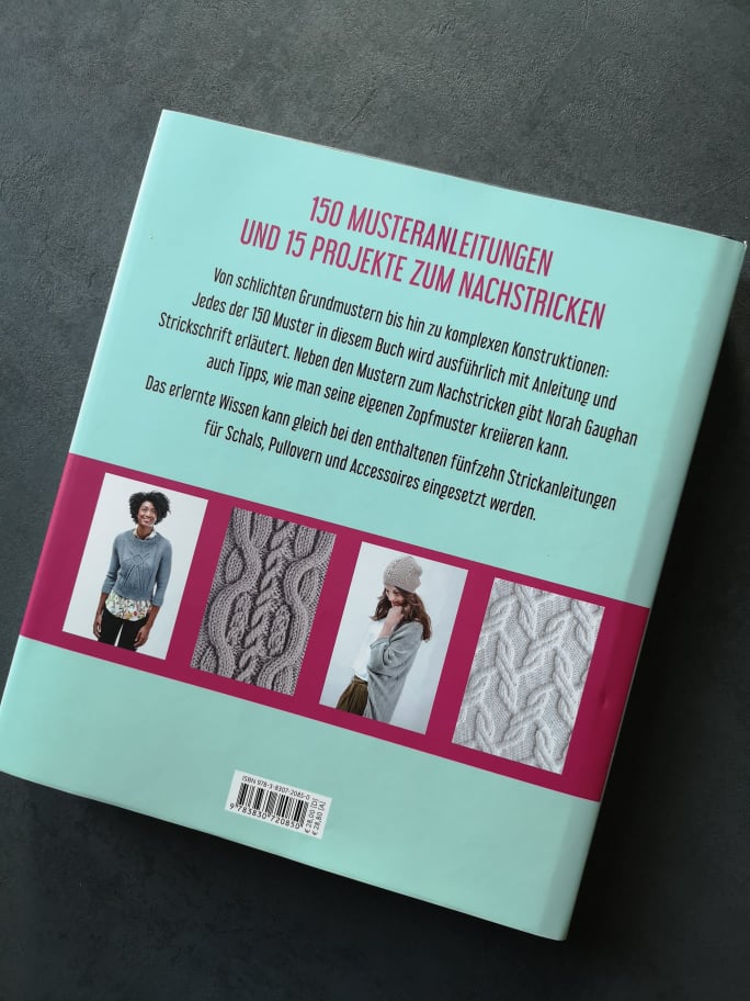 Rezension Zopfmuster stricken Norah Gaughan 2